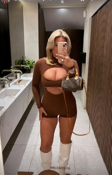 Apollonia Llewellyn's Revealing Outfit Steals the Show on Night Out