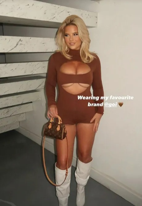 Apollonia Llewellyn's Revealing Outfit Steals the Show on Night Out