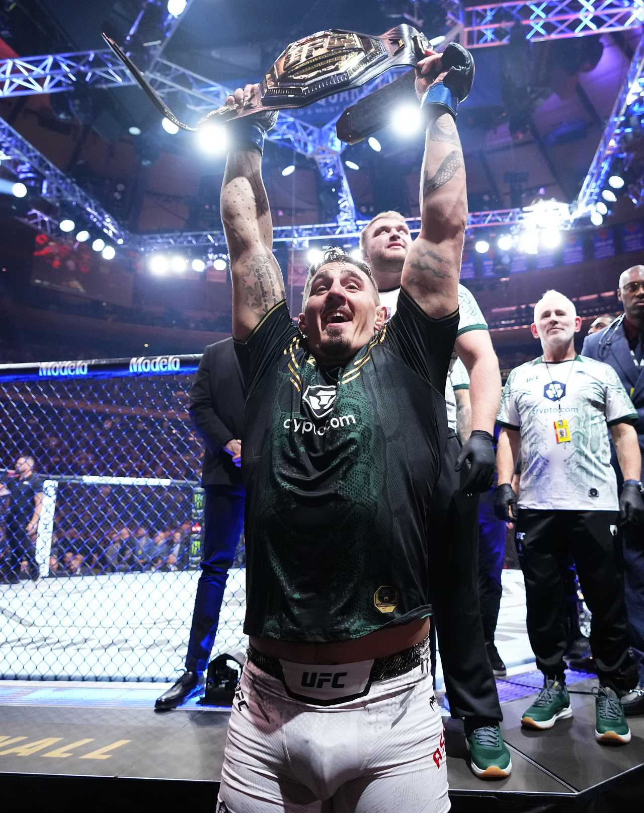 Jon Jones Reacts to Tom Aspinall's UFC Title Win and Sends Message to the Brit