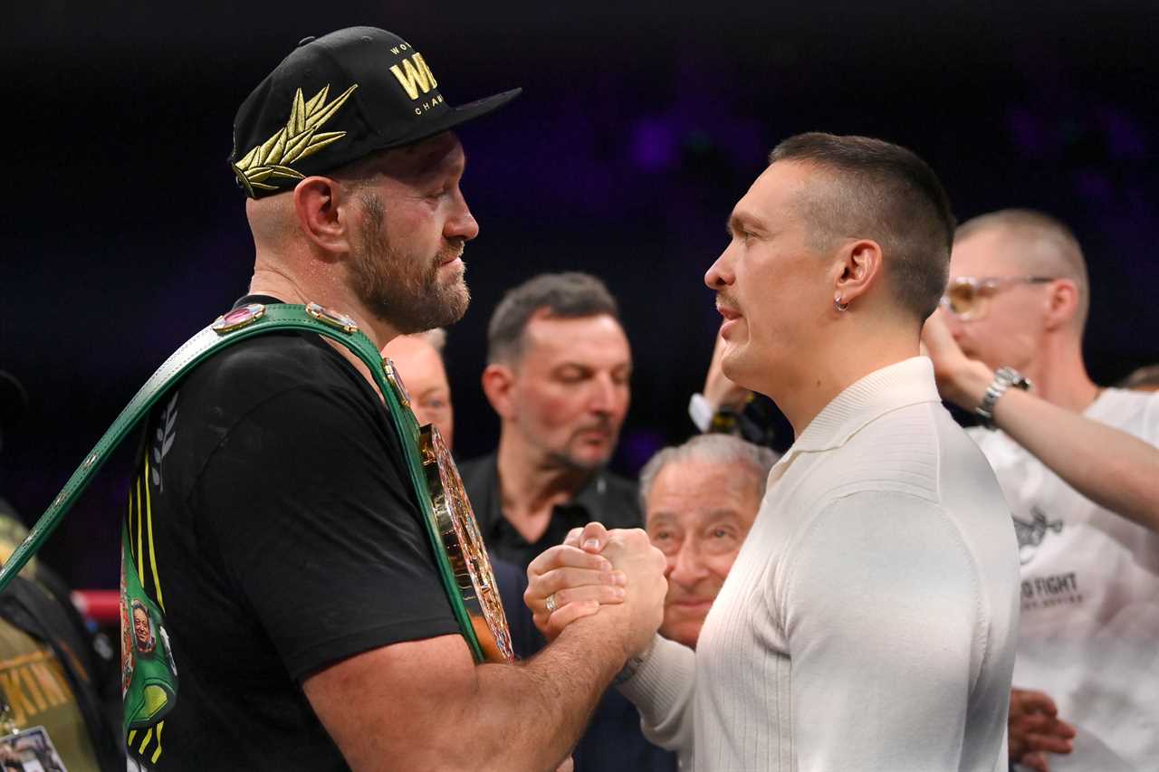 Tyson Fury and Oleksandr Usyk Set to Clash in Huge Undisputed Fight