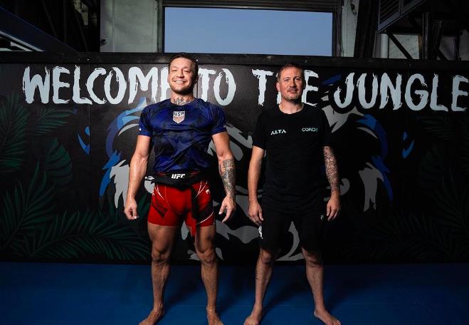 Conor McGregor's Coach Relieved by Training Progress During Injury Lay-Off