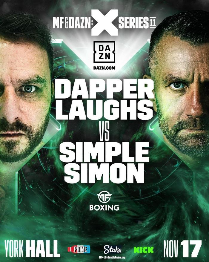 Misfits Boxing 011: UK Start Time, Live Stream, TV Channel as Dapper Laughs Takes on Simple Simon, Jarvis vs. BDave