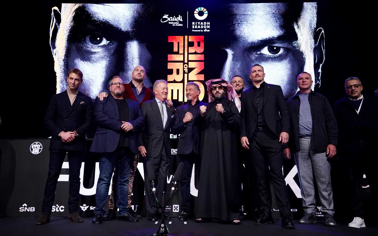 Surprise Guest at Tyson Fury vs Oleksandr Usyk Press Conference Leaves Boxing Fans Stunned
