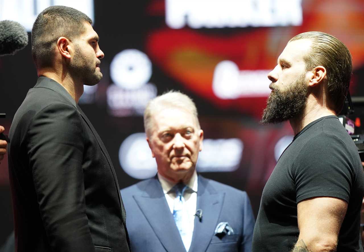 Mark De Mori Aims to Rupture Spleens on Anthony Joshua Card