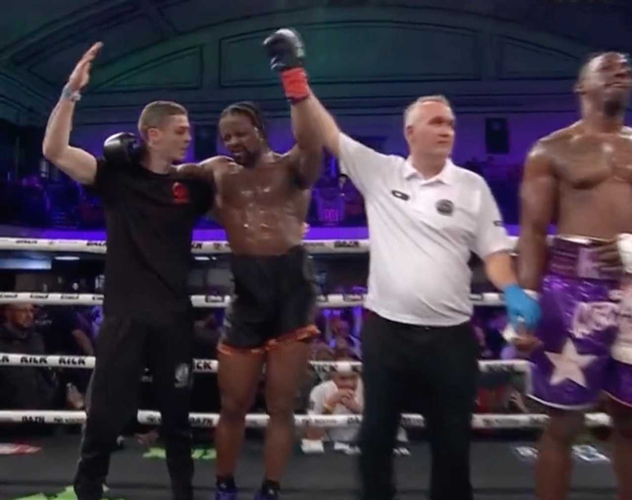 Misfits Boxing Fans Concerned as Armz Korelone Stretchered Off After Exhaustion, Despite Winning