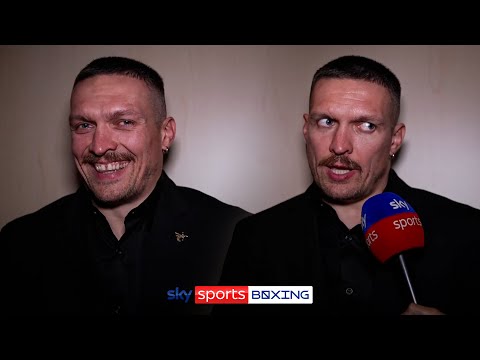 I'm already in Fury's head! 😱  Oleksandr Usyk REACTS to Tyson Fury fight announcement