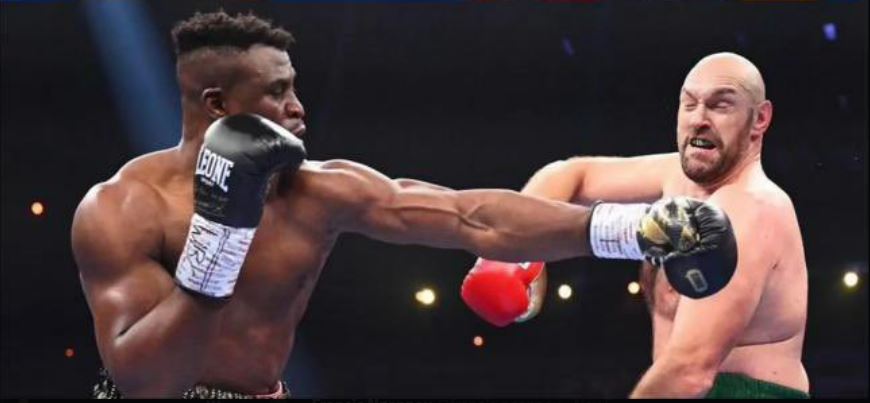 Francis Ngannou Trolls Tyson Fury with Hilarious Simpsons Comparison