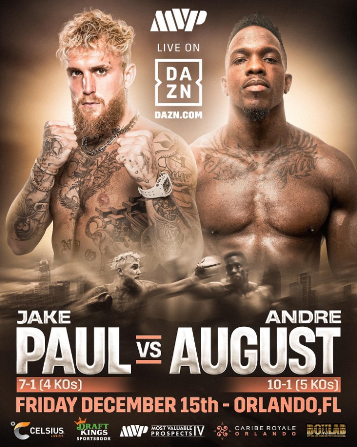 Jake Paul vs Andre August: Date, Fight Start Time, TV Channel, and Full Card as Problem Child Returns
