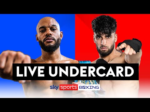 LIVE BOXING! Franck Petitjean vs Adam Azim  Live Undercard