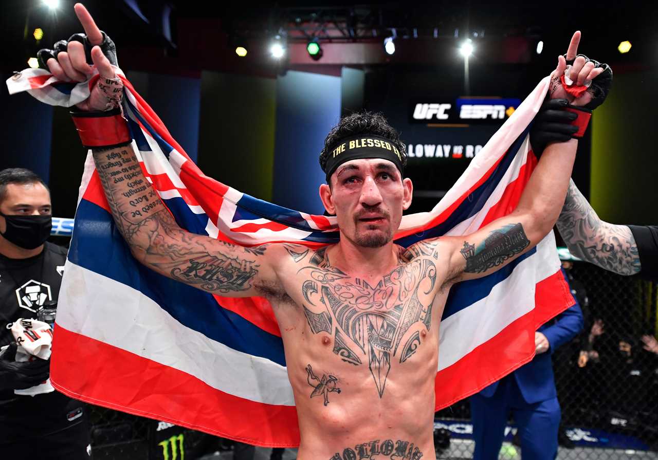 Max Holloway Eyes Fight Against Justin Gaethje at UFC 300