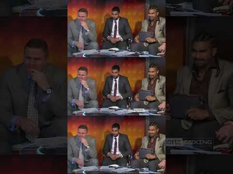 THAT studio reaction to the first Carl Froch vs George Groves fight! 🍿 😱