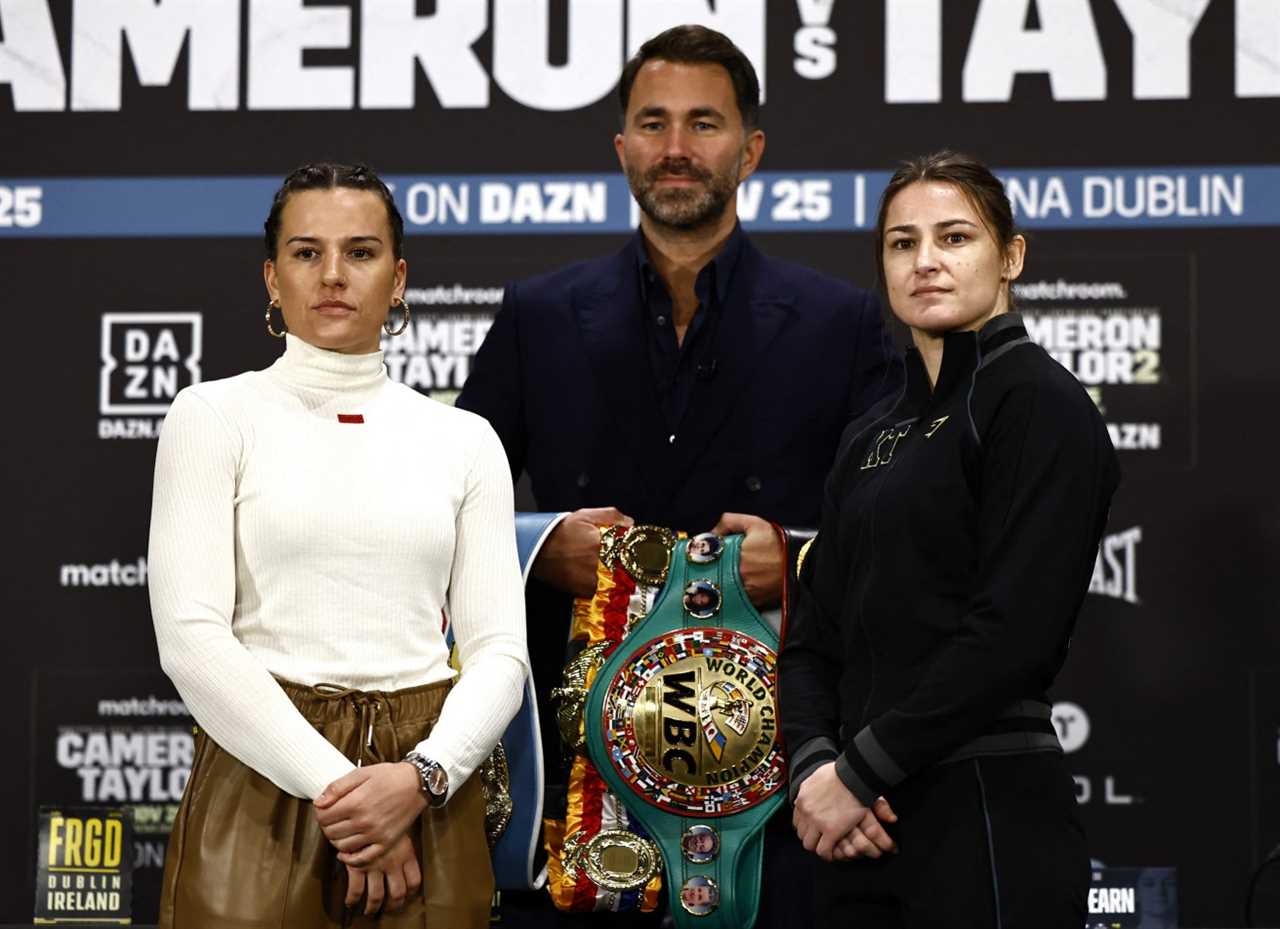 Katie Taylor seeks revenge in rematch against Chantelle Cameron