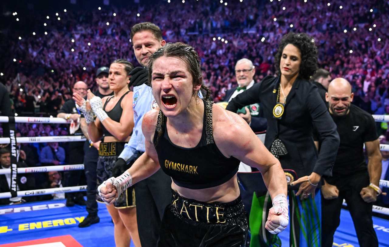 Katie Taylor Seals Revenge Victory in Bloody Battle Against Chantelle Cameron