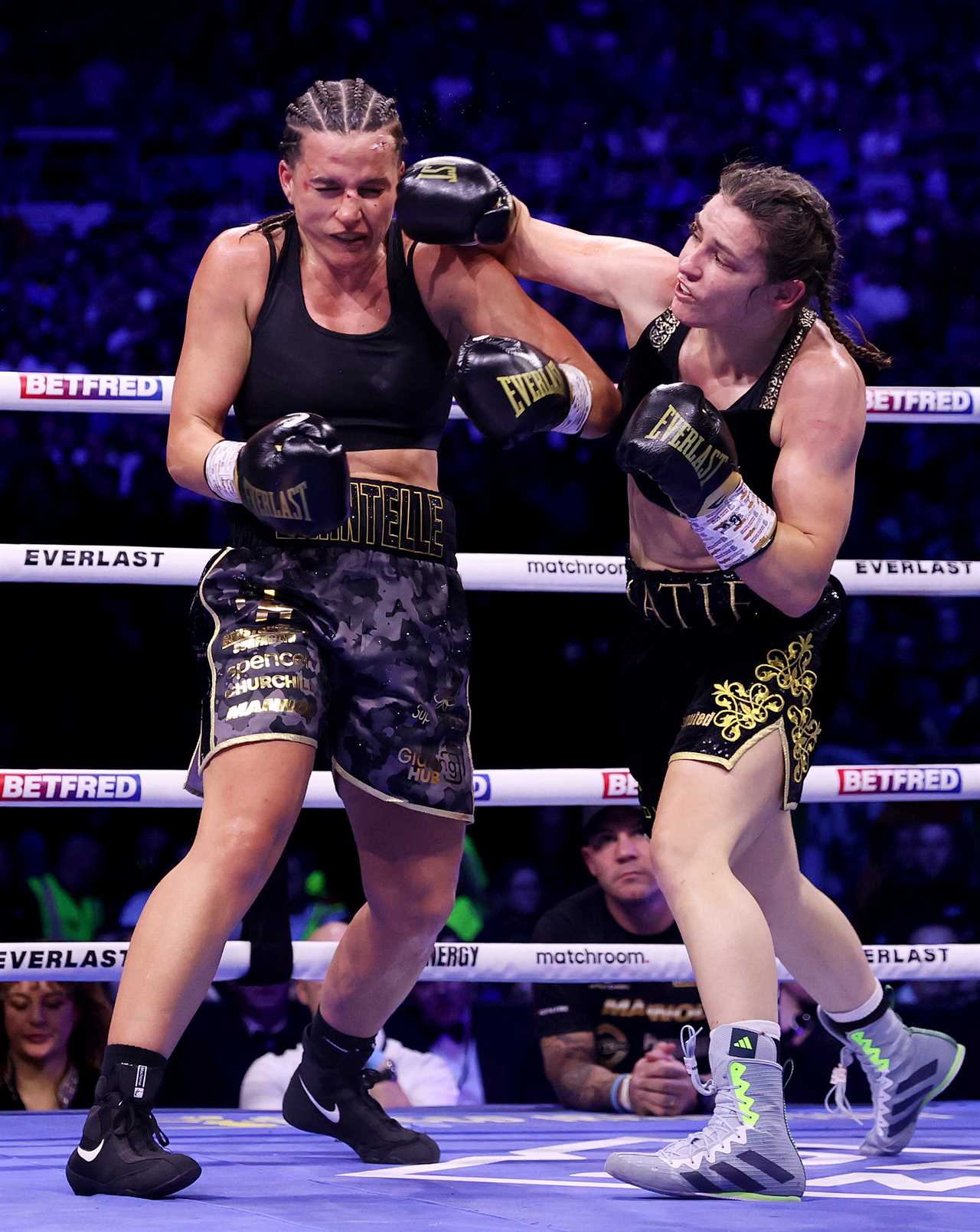 Katie Taylor Seals Revenge Victory in Bloody Battle Against Chantelle Cameron