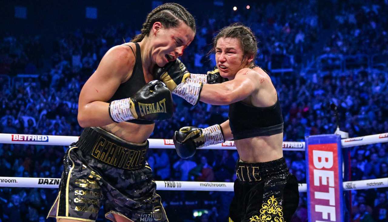 Chantelle Cameron Suffers Gruesome Head Cut in Rematch Defeat to Katie Taylor