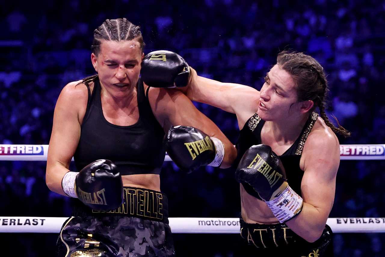 Boxing Legend Katie Taylor Celebrates with Ed Sheeran After Epic Triumph Over Chantelle Cameron
