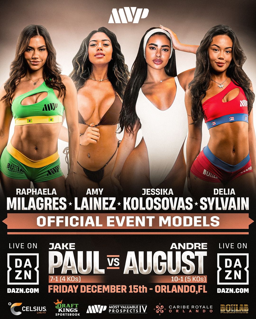 Meet the Stunning Ring Girls for Jake Paul vs Andre August