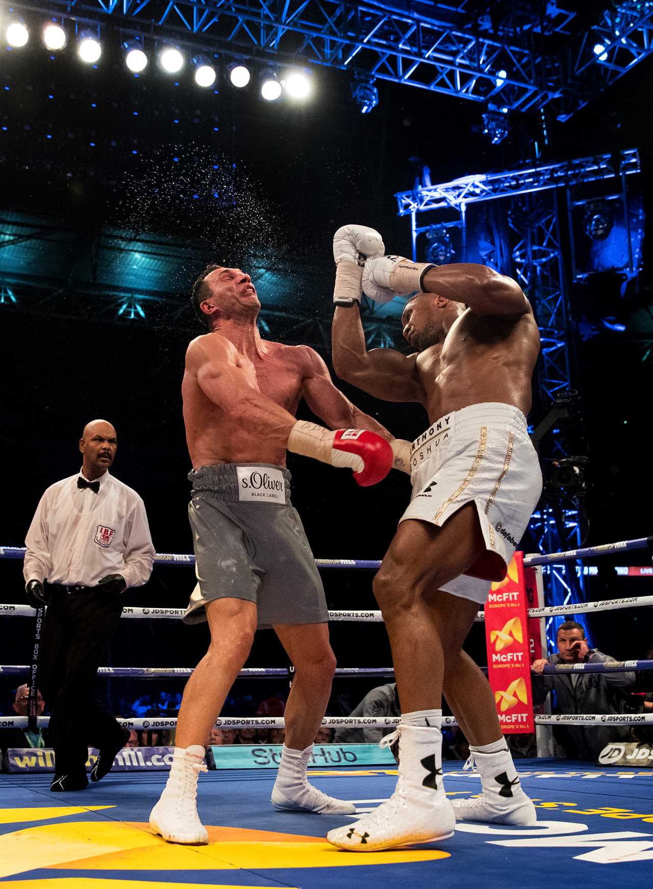 I was a security guard for Anthony Joshua’s legendary fight with Wladimir Klitschko… it helped inspire my MMA career