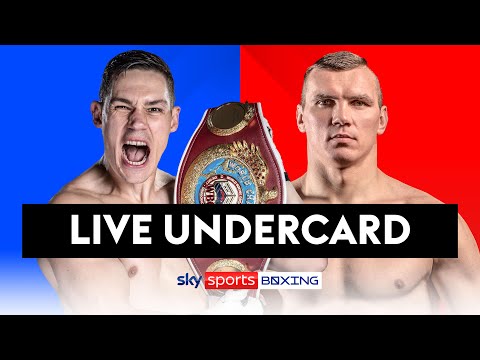 LIVE BOXING! Chris Billam-Smith v Mateusz Masternak  Live Undercard
