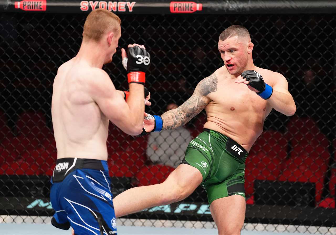 Kiefer Crosbie Set for Second UFC Fight Against Themba Gorimbo at UFC Fight Night 235
