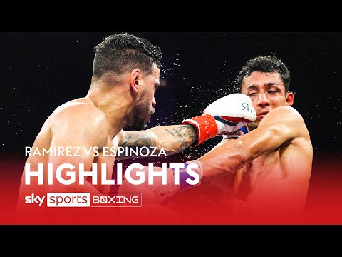 HIGHLIGHTS! Robeisy Ramirez vs Rafael Espinoza  WBO Featherweight world title 🏆