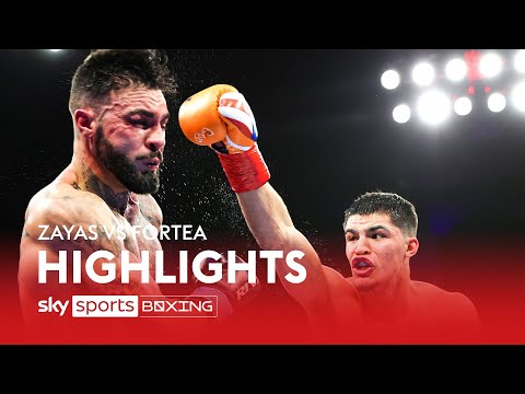 HIGHLIGHTS! Xander Zayas vs Jorge Fortea  North American Super Welterweight title!