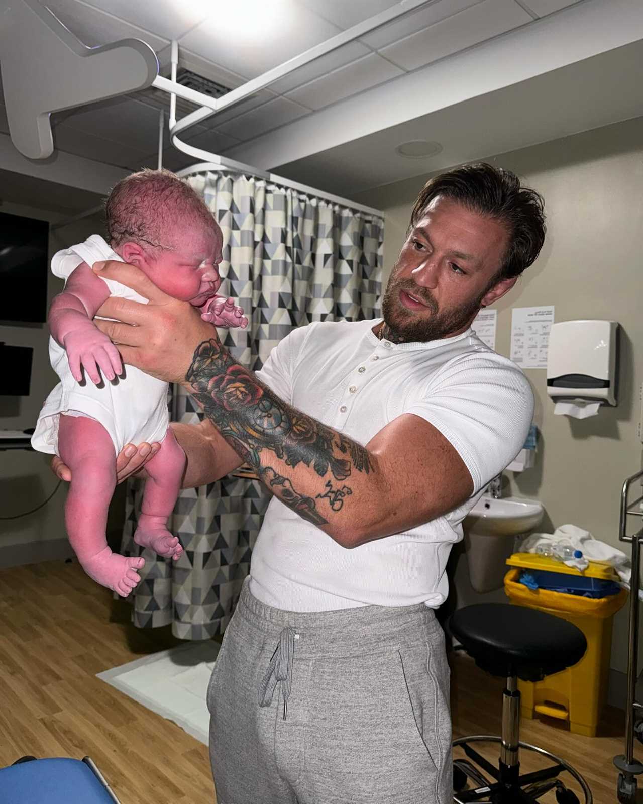 Conor McGregor Takes Kids on Training Jog After Welcoming Fourth Child