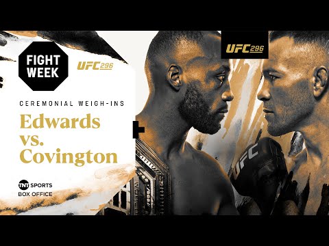 UFC 296 LIVE Ceremonial Weigh-ins ⚖️ Leon Edwards vs. Colby Covington 🏆  #UFC296