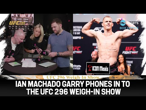 Ian Machado Garry responds to UFC 296 withdrawal 😱 Leon Edwards vs. Colby Covington  #UFC296