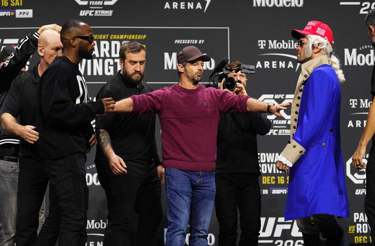 Colby Covington defends vile joke about Leon Edwards' late father in UFC 296 face-off