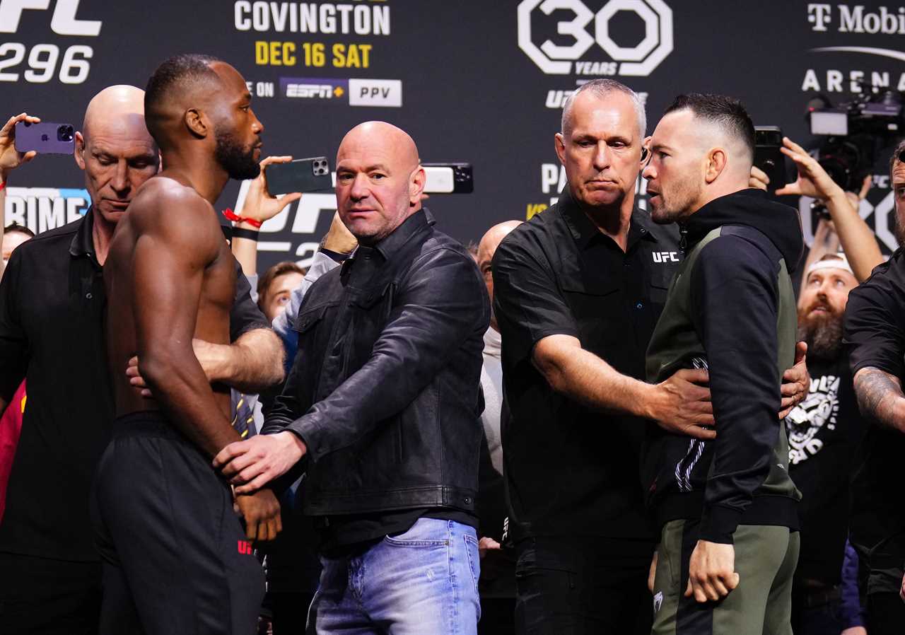 Leon Edwards Dominates Colby Covington to Retain Welterweight Title in UFC 296 Grudge Match