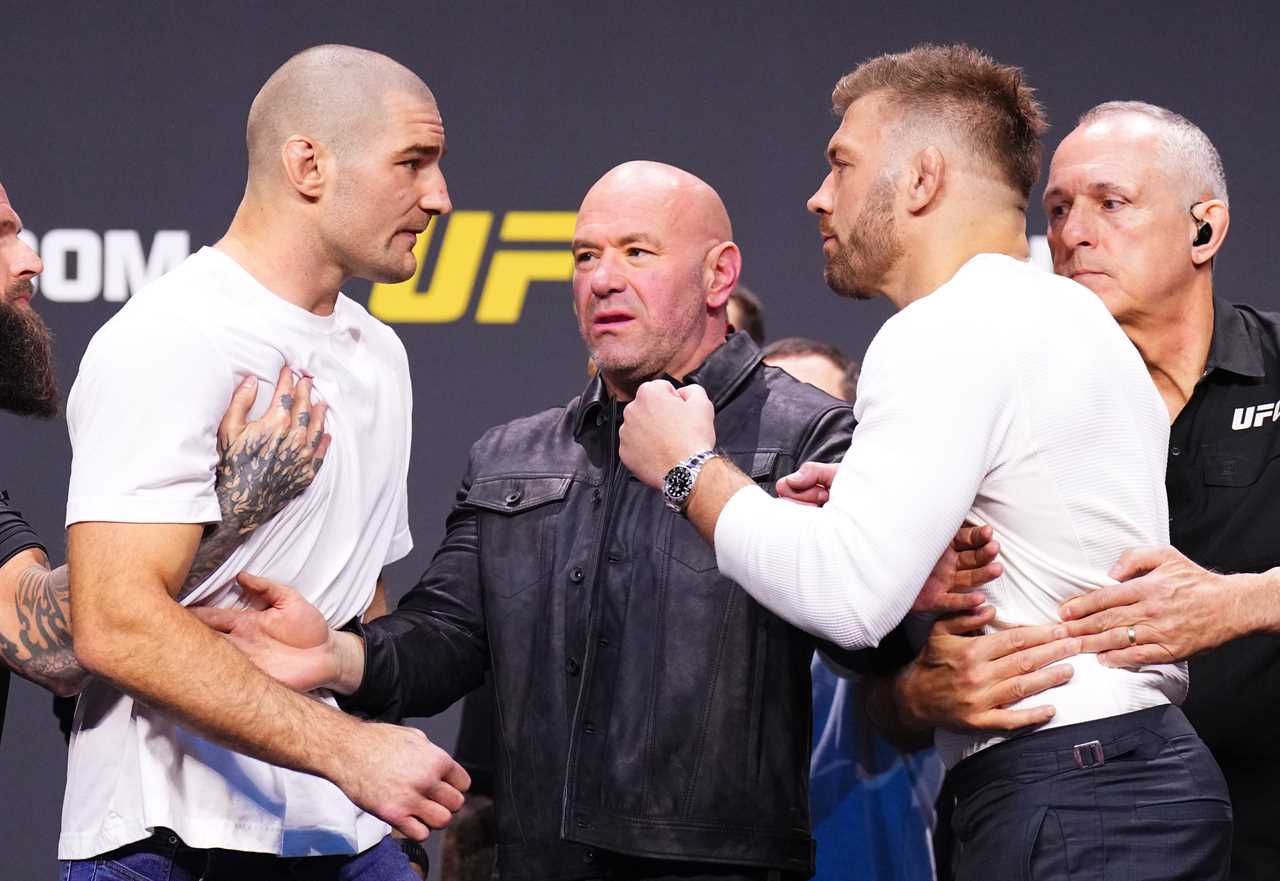 UFC Star Sean Strickland Attacks Opponent Dricus du Plessis in Shocking Brawl at Las Vegas Event