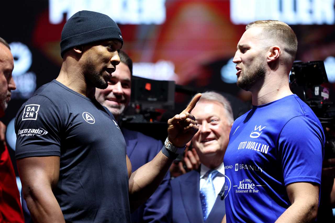 Anthony Joshua vs Otto Wallin undercard: Who else is on huge Saudi bill?