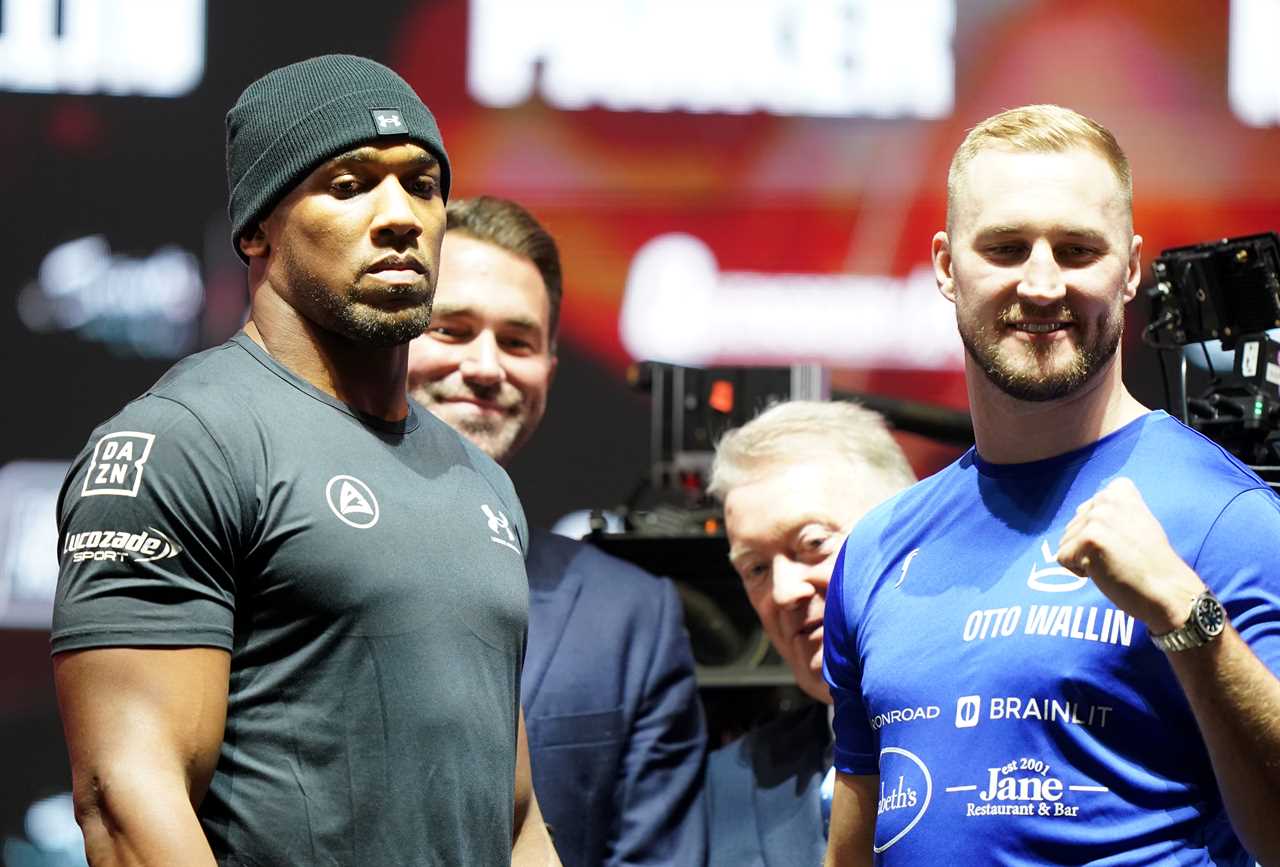 Otto Wallin Doubles Down on Anthony Joshua Criticism as He Calls Brit Vulnerable, in Decline, and Scared to Be Hit