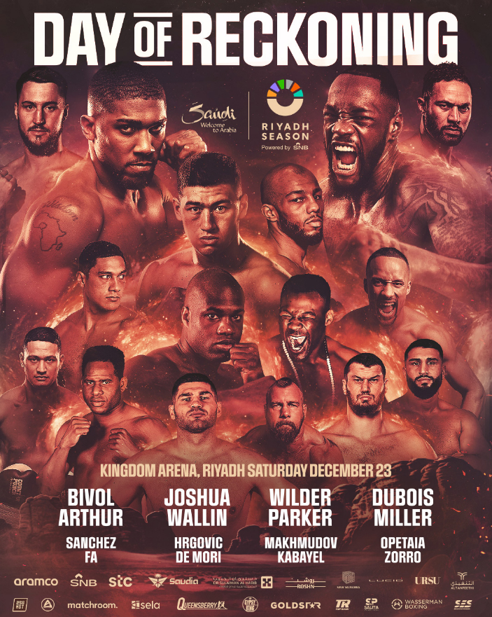 Anthony Joshua and Deontay Wilder to Battle for Top Spot in Saudi Fight Card