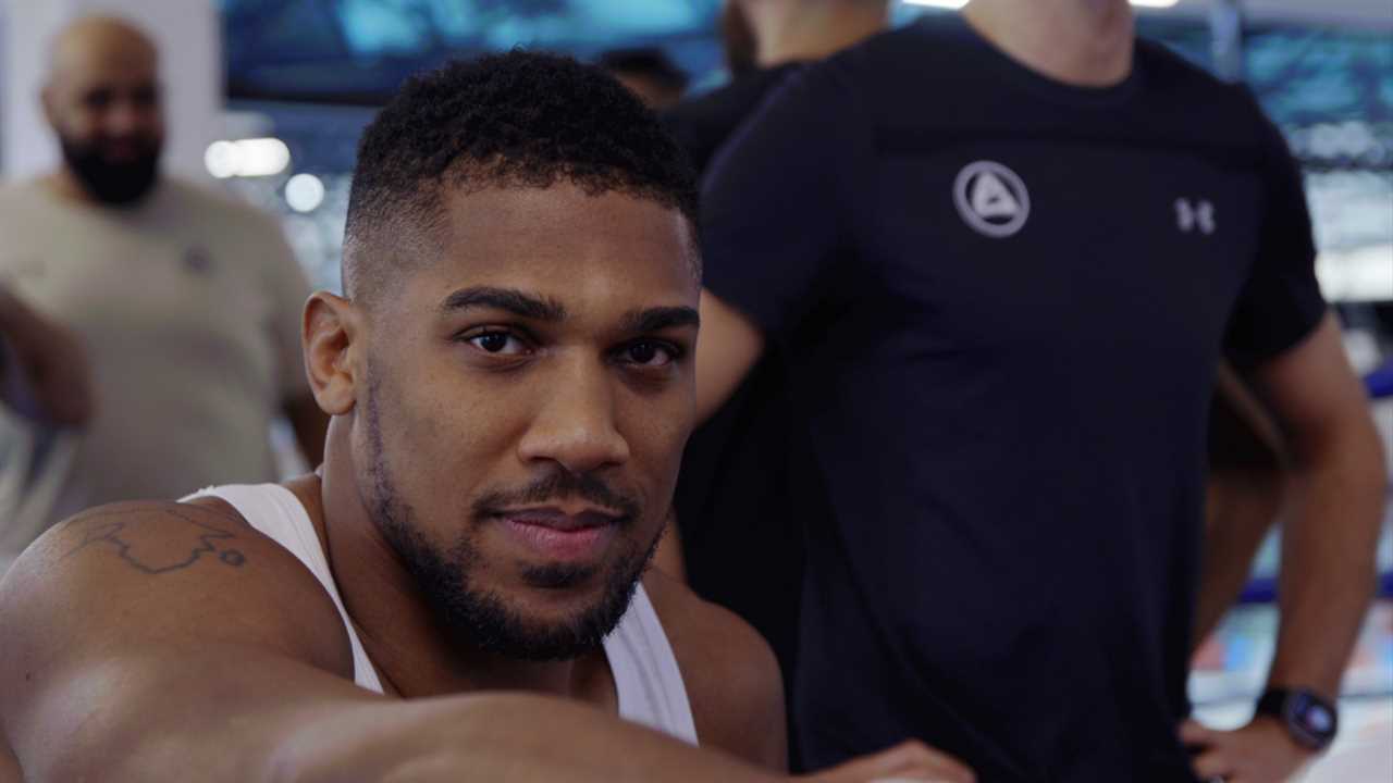 Anthony Joshua's Training Camp for Must-Win Wallin Fight