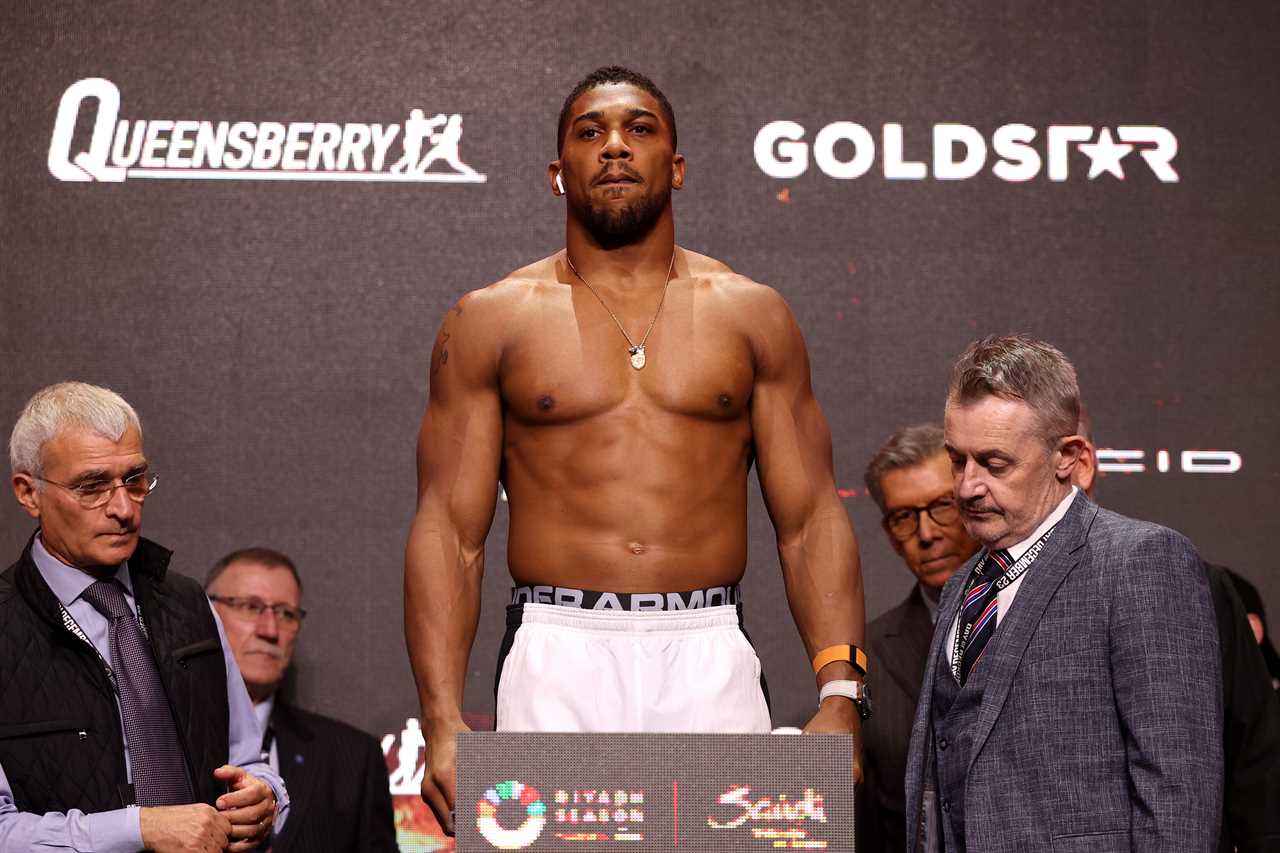 Anthony Joshua Vows to Avoid Same 'Mistake' Tyson Fury Made in Last Fight as He Weighs ONE STONE More Than Otto Wallin