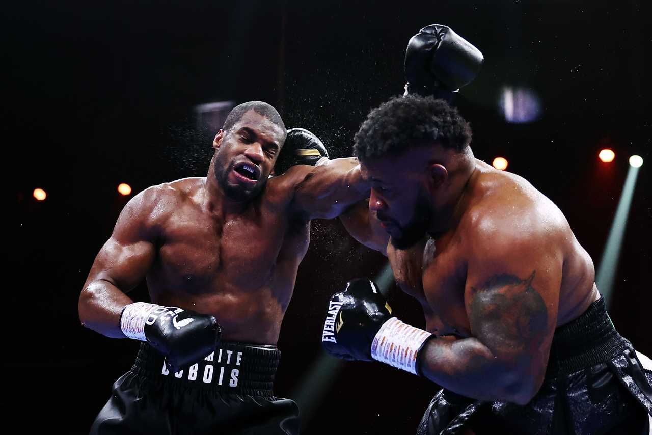 Daniel Dubois Defeats Jarrell Miller with Late Stoppage