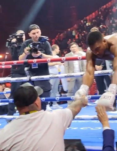 Anthony Joshua Shares Heartwarming Moment with Andy Ruiz Jr After Crushing Win
