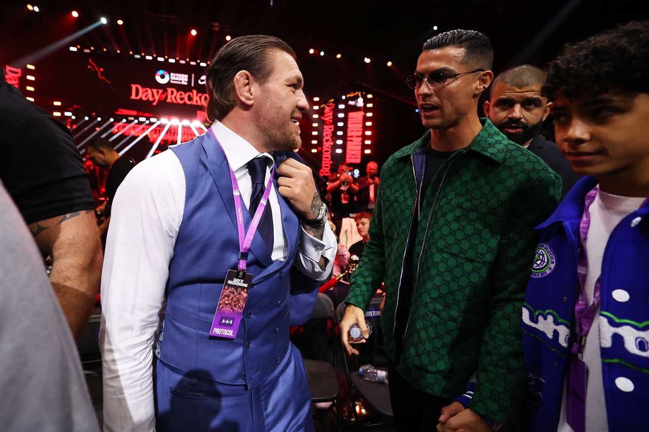 Conor McGregor Teases Big Announcement After Meeting Cristiano Ronaldo in Saudi Arabia