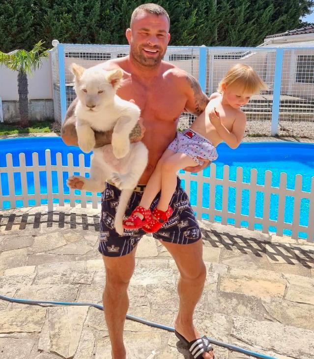 MMA Star Karlos Vemola Lives with Lions, Crocodiles, and Even Sharks
