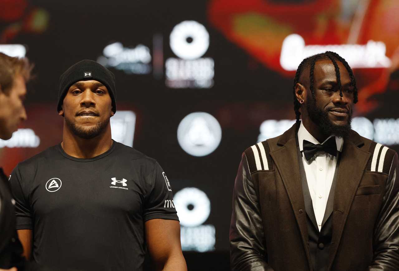 Deontay Wilder Claims Anthony Joshua Planned Retirement If Their Fight Series Failed
