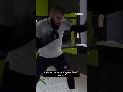 The reality of sparring Artur Beterbiev 😳 #boxing #BeterbievSmith #DanAzeez
