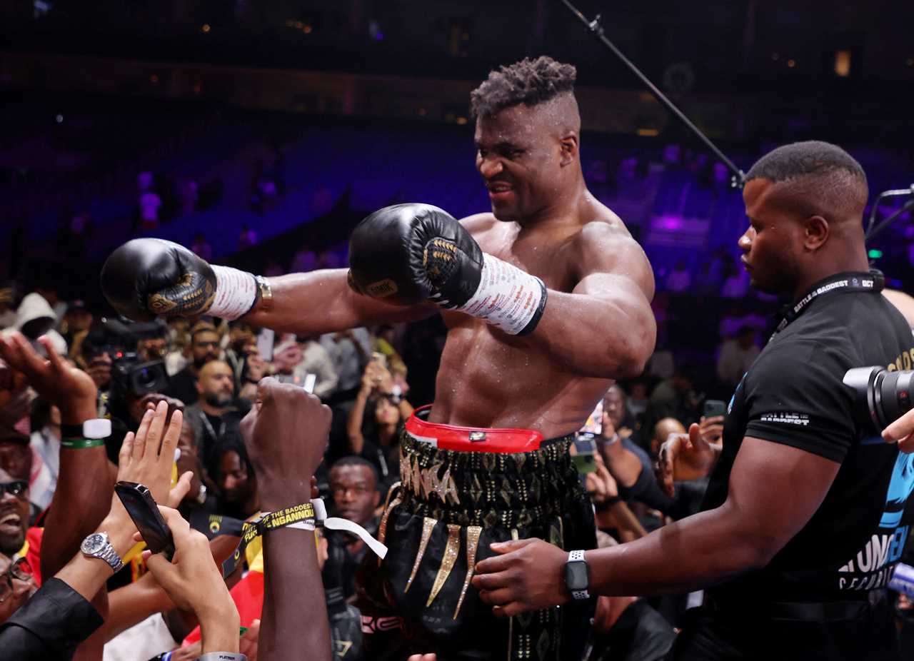 Anthony Joshua's Former Trainer Slams Potential Fight with Francis Ngannou