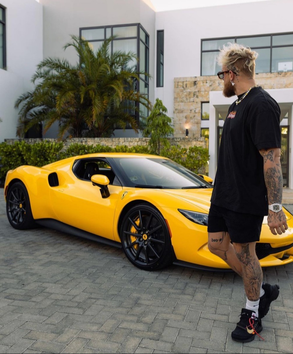 The Expensive Car Collection of YouTuber Jake Paul: From Lamborghini Huracans to Ferrari 296 GTB