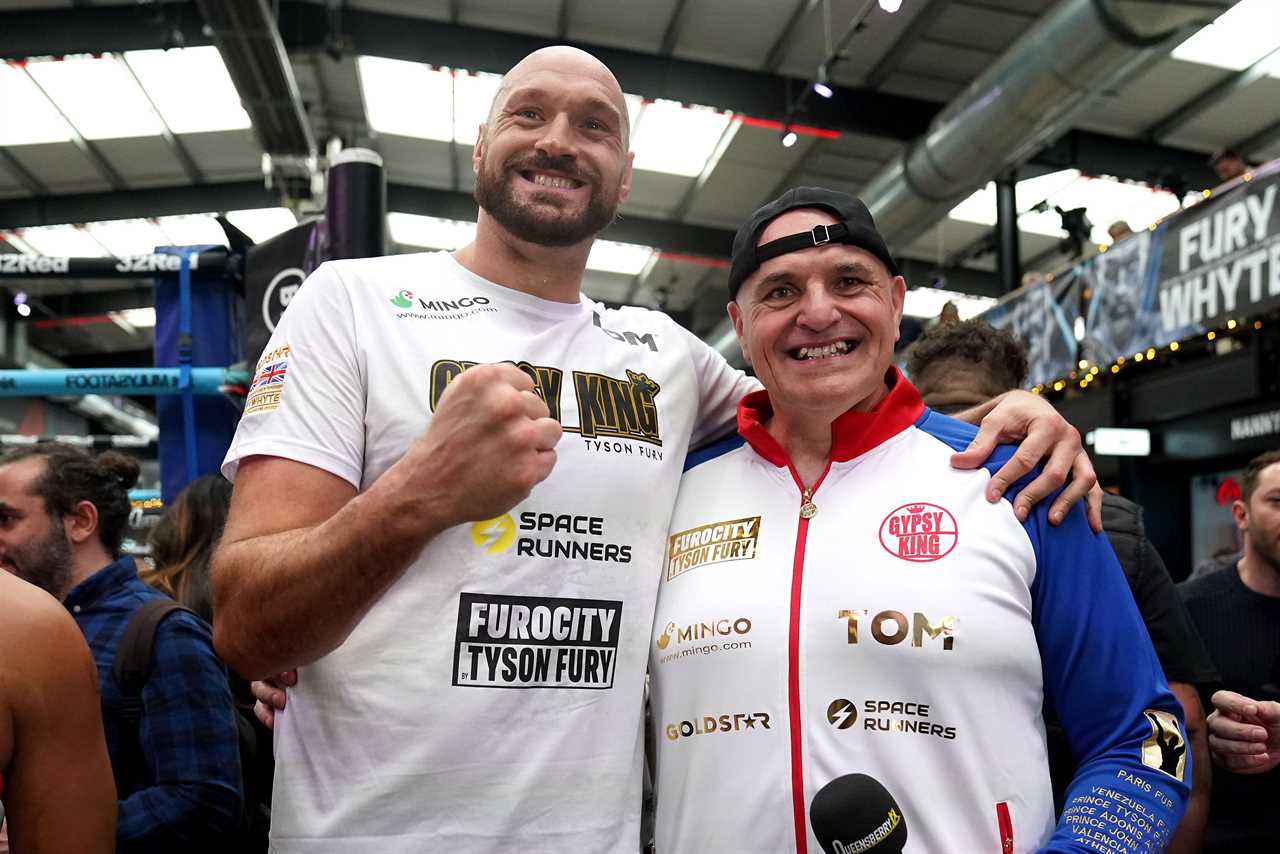 Tyson Fury's father warns him ahead of Usyk fight