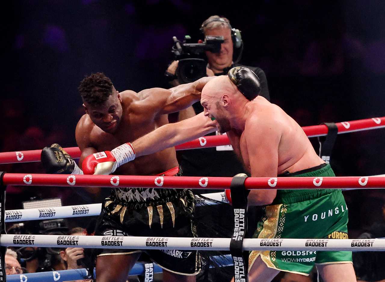 Francis Ngannou calls out Tyson Fury to a rematch