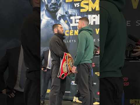 Artur Beterbiev and Callum Smith have a FROSTY fight.
