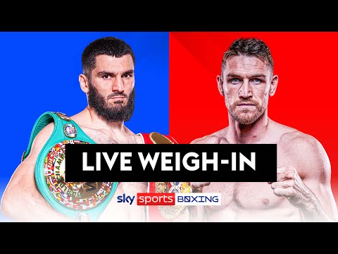 ARTUR BETERBIEV v CALLUM SMITH LIVE WEIGH IN