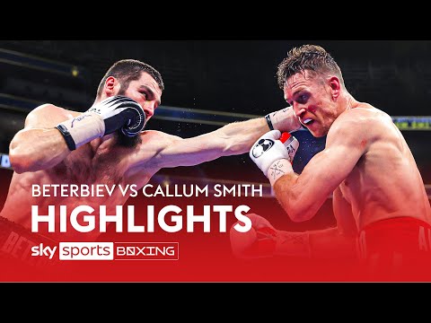 Artur Beterbiev destroys Callum Smith in seven rounds